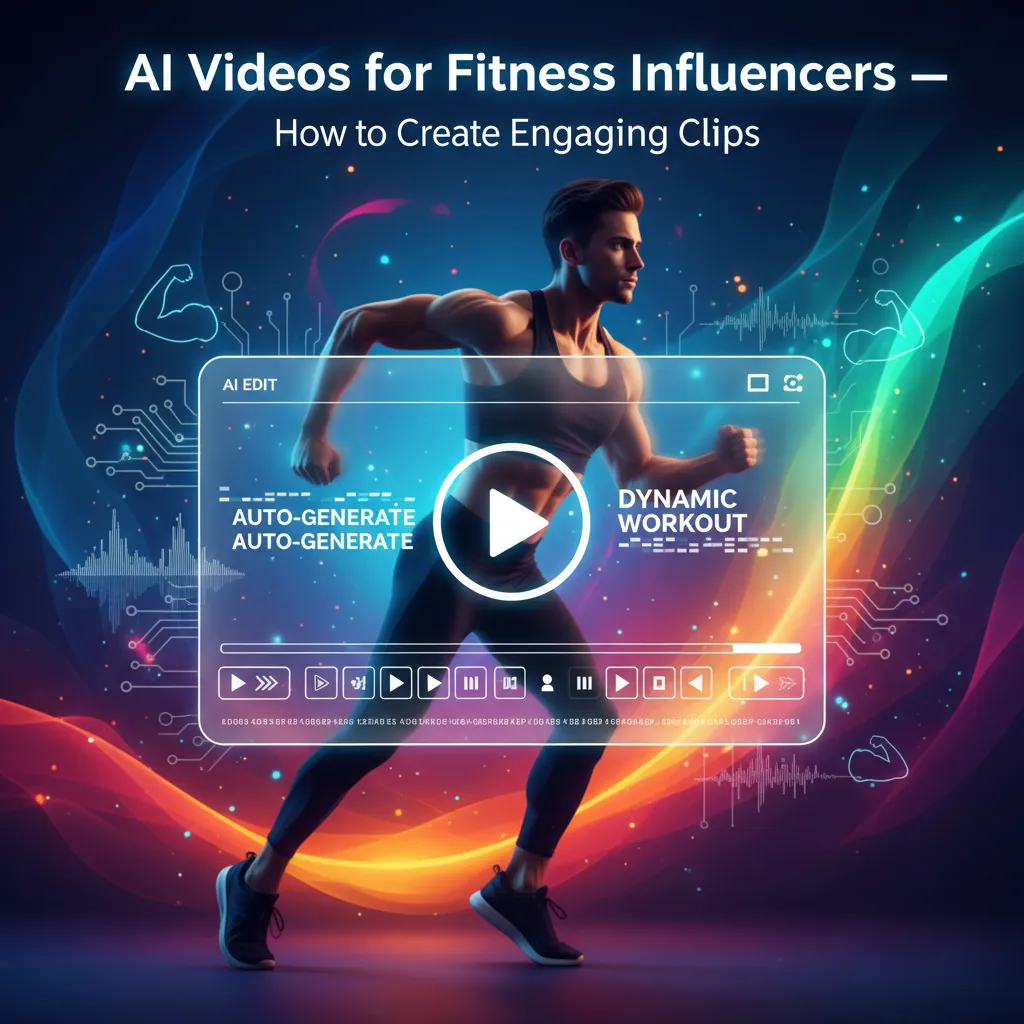 AI Videos for Fitness Influencers - How to Create Engaging Clips